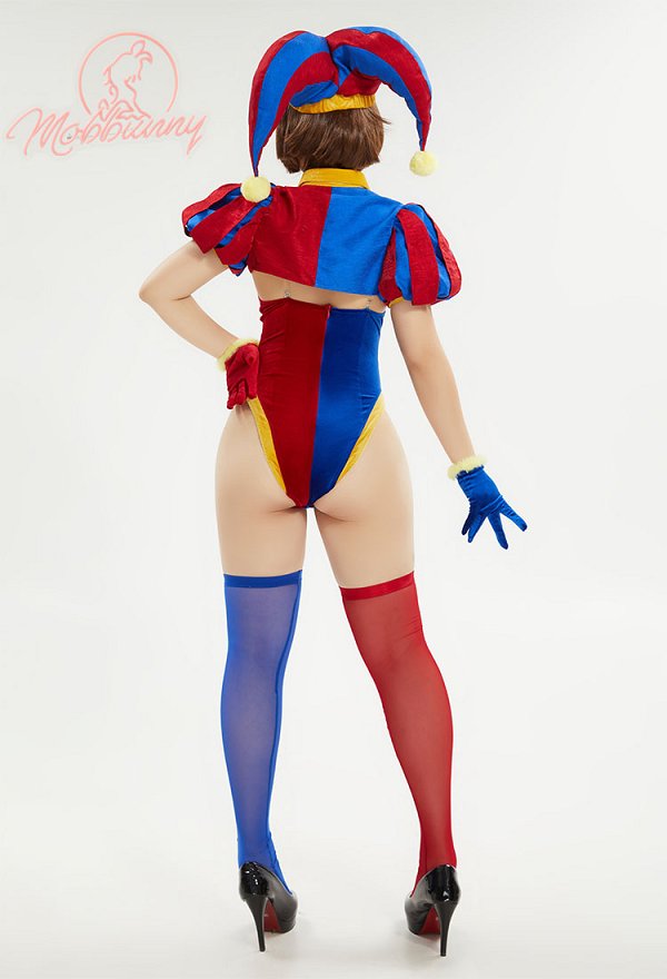 Disfraz de Cosplay Conjunto de Fantasía Sexy de Pamnii Derivado con Mono y Minifalda con Guantes y Sombrero