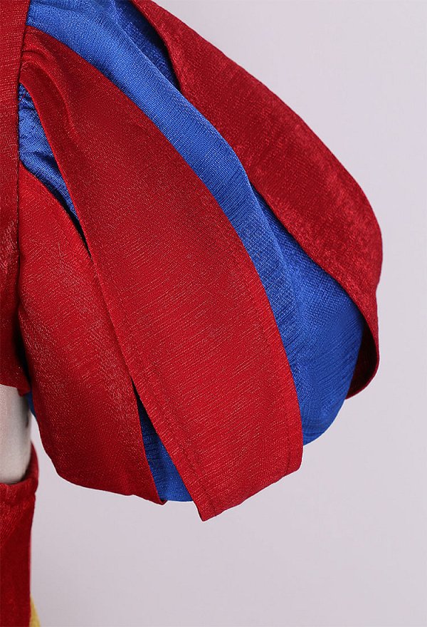 Traje de lencería sexy derivado de payaso TADC de talla grande y minifalda con guantes y sombrero