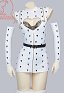 Conjunto de Mono y Vestido con Mangas y Cinturón Derivado de Bugalati