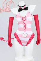 Costume d'ange Dérivé avec Body Sexy et Queue Gants Assortis et Chaussettes Jusqu'aux Cuisses Costume d'ange Dérivé avec Body Sexy et Queue Gants Assortis et Chaussettes Jusqu'aux Cuisses
