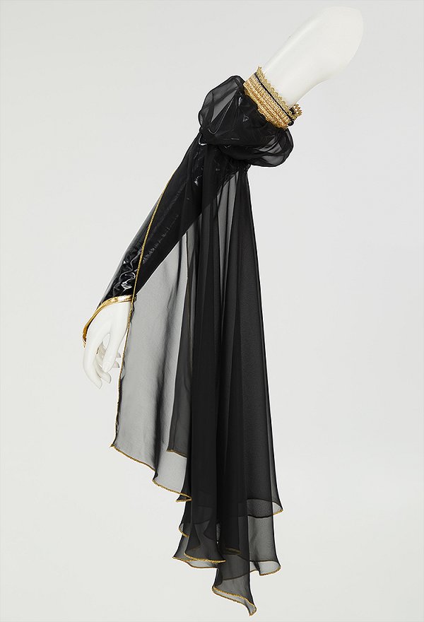Disfraz de Cosplay Sexy Erotic Anubis Lencería Conjunto Hollow Out Sin Cintura Top y Pantalones con Bajo Falda y Cuello