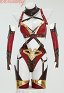 Mileena Derivative Sexy Dessous Set Cutout Bondage Oberteil und Höschen mit Handschuhen