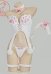Sexy Lingerie Set Ice Season Plush Kawaii Cat Paw Top and Thong with Tail