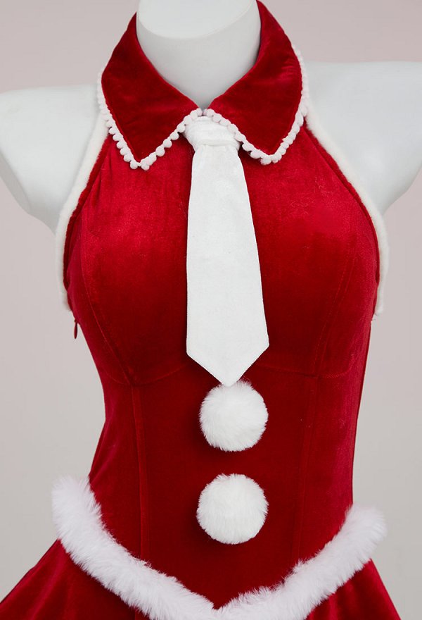 Vocal Derivado Sexy Erótico Navidad Fórmula Ropa Peluche con capa y mangas de la mano