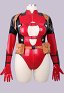 Talla Plus Deadpool Derivado Spin-Off Sexy Erotica Set Body y Cinturón con Riñonera y Casco