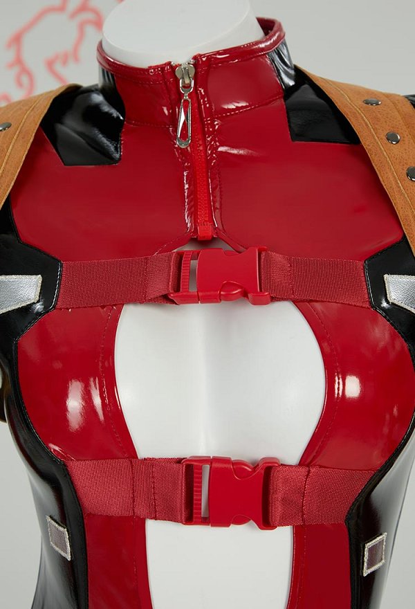 Deadpool Disfraz de Cosplay Spin-Off Sexy Erotica Set Body y Cinturón con Riñonera y Casco