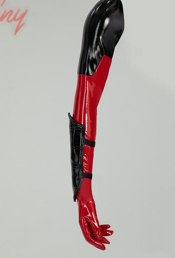 Deadpool Disfraz de Cosplay Spin-Off Sexy Erotica Set Body y Cinturón con Riñonera y Casco
