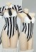 Beetlejuice Derivative Sexy Dessous Set Lingerie Leder Gestreifter Bodysuit Jacke mit Krawatte