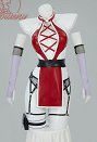 Ninja Sakura Derivative Sexy Lingerie Set Cutout Backless Halter Top and Mesh Panty with Gloves