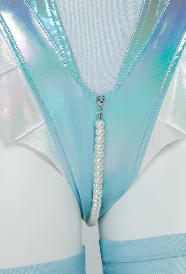 PM Derivado Sexy Body Erótico Ilusión Cuero Brillante Corpiño Halter con Tocado y Cuello PM Derivado Sexy Body Erótico Ilusión Cuero Brillante Corpiño Halter con Tocado y Cuello