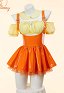 Squid Game costume de cosplay sexy Combinaison haut et robe avec chaussettes