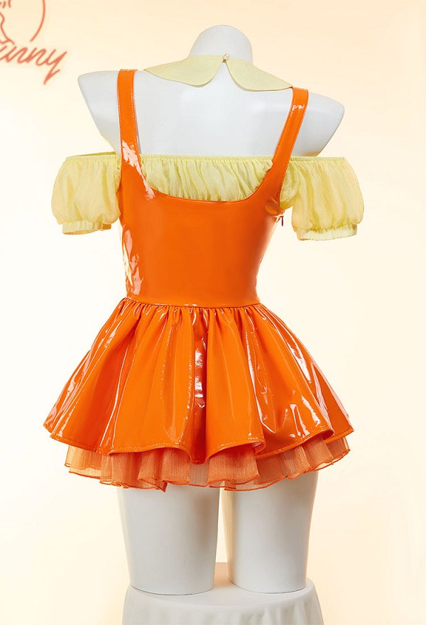 Squid Game costume de cosplay sexy Combinaison haut et robe avec chaussettes