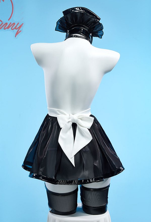 Mobbunny x Lavavajillas1910 2B Sexy Lencería Maid Costume Halter Backless Dress Set Mobbunny x Lavavajillas1910 2B Sexy Lencería Maid Costume Halter Backless Dress Set