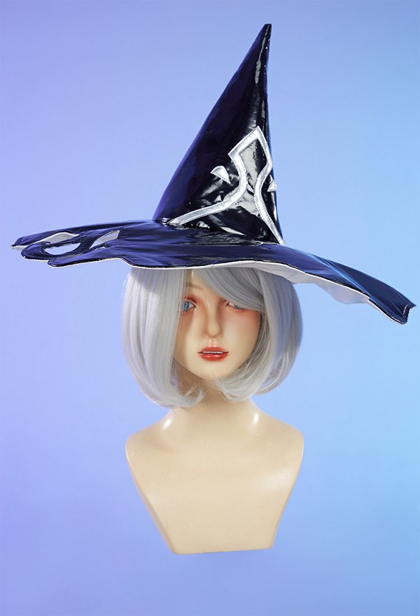 Mobbunny x Princess_Ailish 2B Sexy Lingerie Costume Gothic Black Witch Bodysuit with Hat