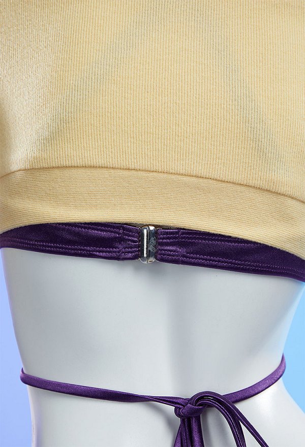 DDD Seiko Ayase Derivative Sexy Lingerie Set Short Sweater Top Skirt with Baseball Jacket