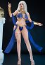 Conjunto de lencería sexy estilo bailarina romana Top con escote y braguita con lazo