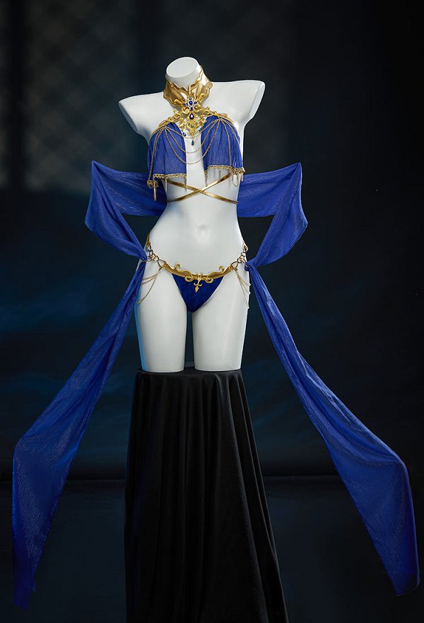 Conjunto de lencería sexy estilo bailarina romana Top con escote y braguita con lazo