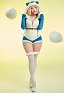 PM Derivative Sexy Lingerie Plush Homewear Fluffy Jumpsuit with Socks and Belt