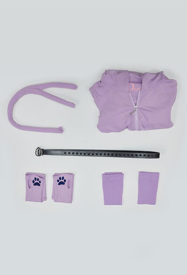 PM Derivado Sexy Lencería Verano Homewear Romper con Cola y Mangas