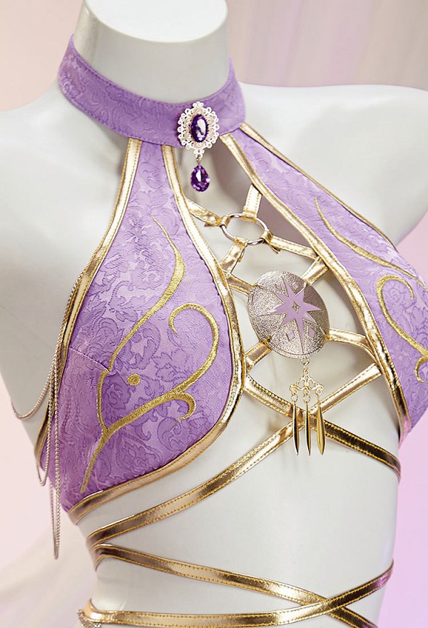 Vestido de baile sexy de cosplay derivado de la princesa Zelda con lencería Vestido de baile sexy de cosplay derivado de la princesa Zelda con lencería