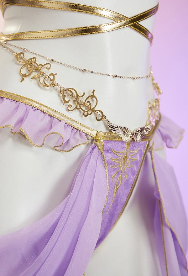 Vestido de baile sexy de cosplay derivado de la princesa Zelda con lencería Vestido de baile sexy de cosplay derivado de la princesa Zelda con lencería