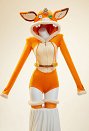 Bokoblin Derivado Lencería sexy para cosplay Peluche Romper Bodysuit con capucha de cerdo mullido