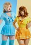 Princess Derivative Sexy Cosplay Sailor Outfit Set Bodysuit mit Faltenrock Schleife