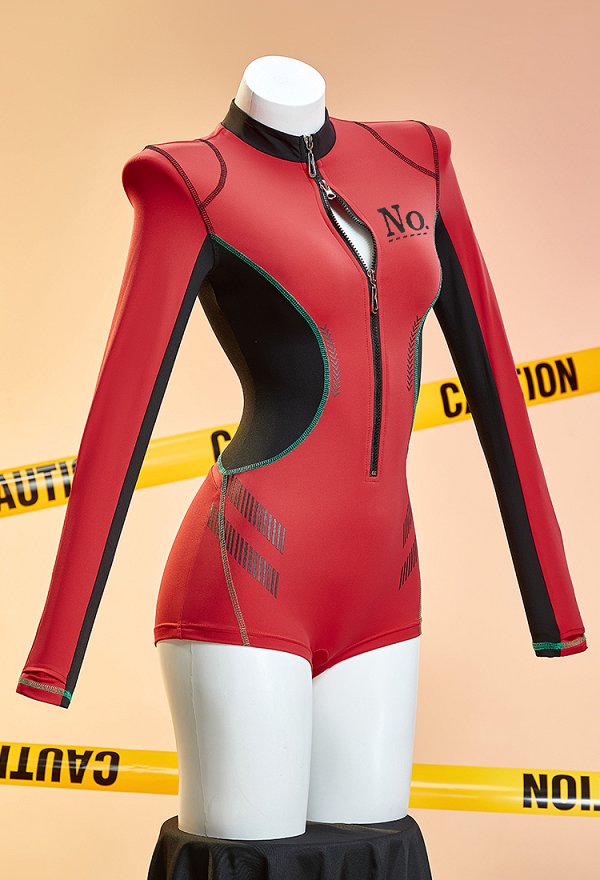 Anime Girl Derivative Sexy Cosplay Disfraz Ropa deportiva Estilo cibernético Bodysuit apretado con chaqueta corta con capucha Anime Girl Derivative Sexy Cosplay Disfraz Ropa deportiva Estilo cibernético Bodysuit apretado con chaqueta corta con capucha
