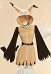 PM Derivative Halloween Sexy Cosplay Kostüm Homewear Pyjamas Kleid Süßes Polarfleece Kleid mit Schwanz und Gürtel