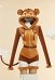 Monkey Kawaii Plush Homewear Cute Furry Romper Hooded Bodysuit with Tail and Socks