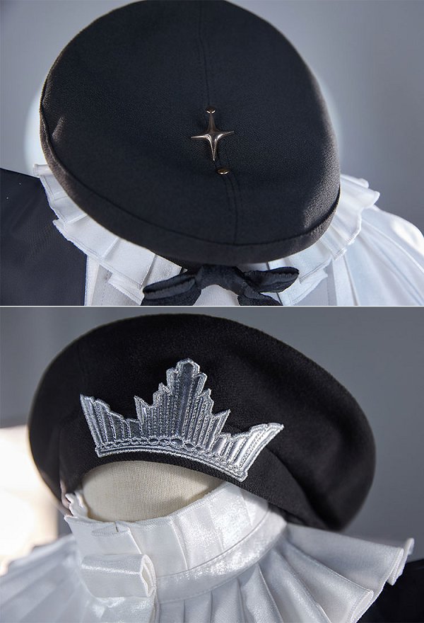 Vocal Kagamine Rin Cosplay Top y pantalón con sombrero y anillo para el cuello Vocal Kagamine Rin Cosplay Top y pantalón con sombrero y anillo para el cuello