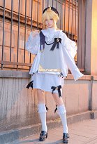 Muse Dash Kagamine Len Cosplay Top y pantalones con sombrero Muse Dash Kagamine Len Cosplay Top y pantalones con sombrero