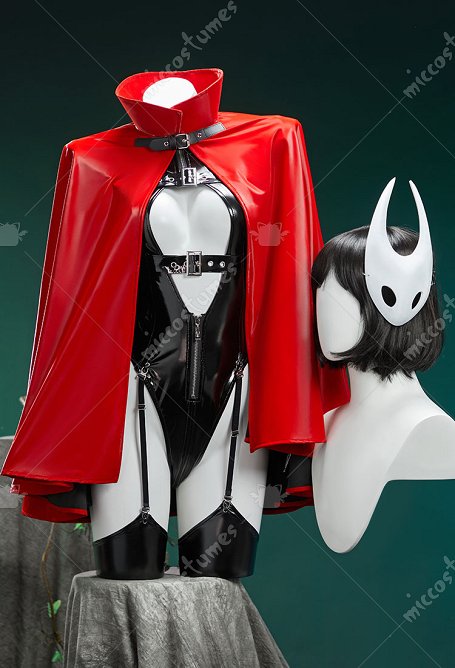 Hollow Knight: Silksong Hornet Derivado Body sexy erótico con recortes capa y máscara