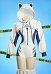 Anime Derivative Sexy Cosplay Kostüm Cyberpunk eng Bodsuit mit Kapuzenjacke