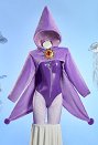 PM Derivado Sexy Erótico Ropa Peludo de casa chaqueta de cuero ajustada con un gorro puntiagudo afelpado y guantes