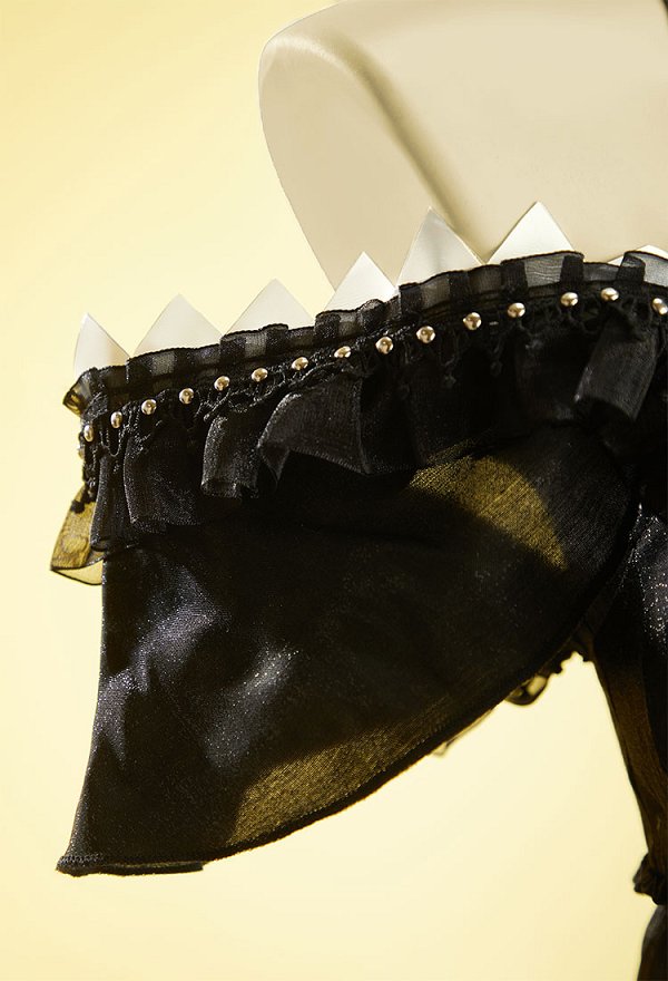 Bowsette Derivative Music Festival Outfit sexy Crop Top con volantes y falda con tanga y guantes Bowsette Derivative Music Festival Outfit sexy Crop Top con volantes y falda con tanga y guantes