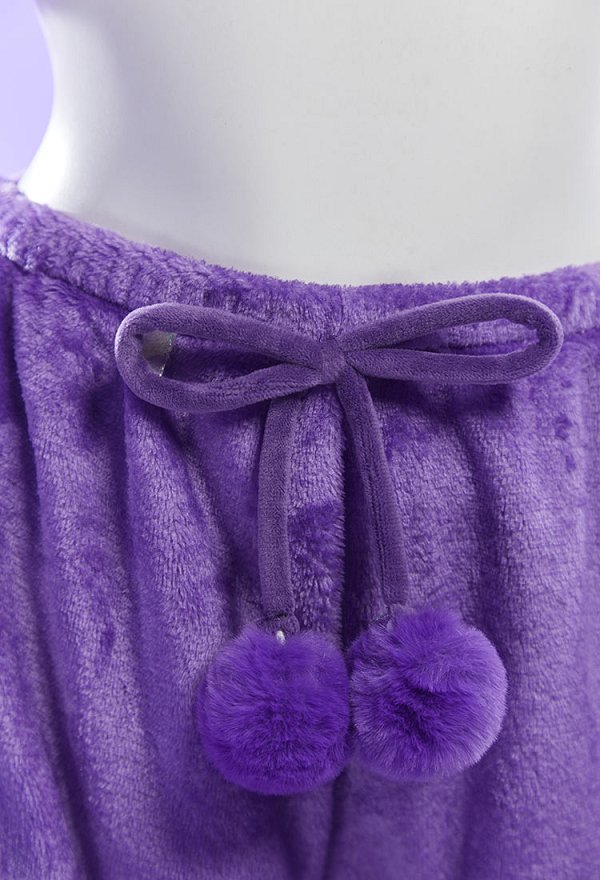 Derivado de PM Sexy traje de Cosplay traje de hogar de felpa Top y pantalones cortos con cola de banda de pelo