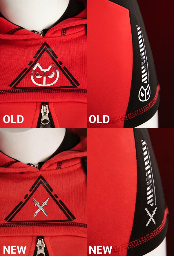 Disfraz de Cosplay Sexy Derivado de Superhéroe DP Estilo Cyberpunk Ropa deportiva de yoga ajustada Bodysuit rojo y negro con capucha corta y cinturón Disfraz de Cosplay Sexy Derivado de Superhéroe DP Estilo Cyberpunk Ropa deportiva de yoga ajustada Bodysuit rojo y negro con capucha corta y cinturón