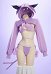 PM Derivative Sexy Cosplay Kostüm Schnürbikini Set mit hochgeschnittener Kapuze und Schwanz