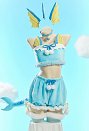 PM Derivative Sexy Cosplay Costume Plush Homewear Top and Shorts with Tail and Headband