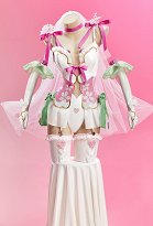 Mobbunny x Princess_Ailish Love Sexy Bridal Outfit Cutout Bodysuit with Veil and Gloves Mobbunny x Princess_Ailish Love Sexy Bridal Outfit Cutout Bodysuit with Veil and Gloves