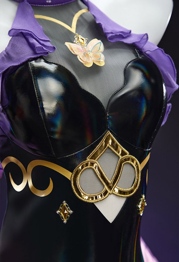 Mobbunny x Princess_Ailish KNY Shinobu Bridal Outfit Halter Bodysuit with Veil and Ribbons