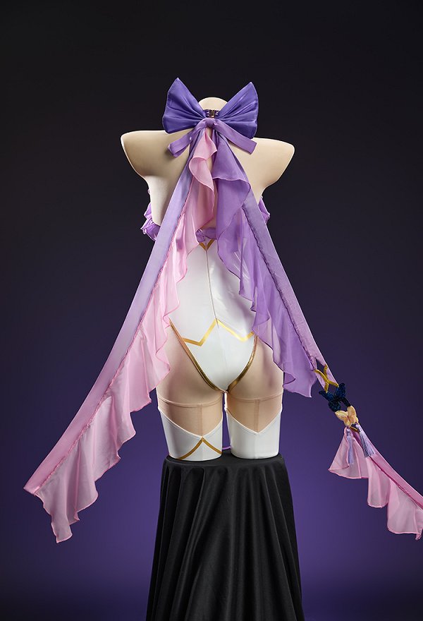Mobbunny x Princess_Ailish KNY Shinobu tenue de mariée body dos nu avec voile et rubans Mobbunny x Princess_Ailish KNY Shinobu tenue de mariée body dos nu avec voile et rubans