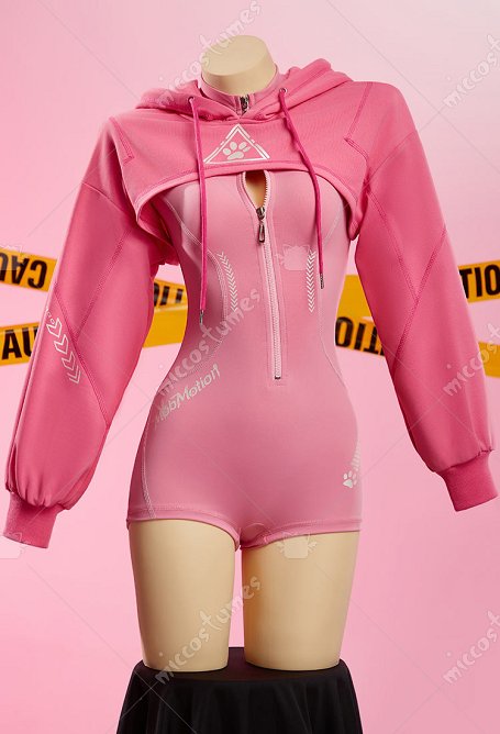 Sexy Cyber-Style Sportswear Yoga Outfit Langarm Bodysuit mit Reißverschluss Nur Bodysuit