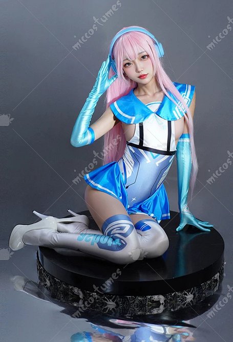 Sexy Impreso Traje de Baño de Una Sola Pieza Recorte Cuello Marinero Traje de Baño con Guantes y Medias