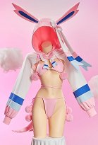 PM Derivative Sexy Cosplay Costume Lace-up Bikini Set with Cropped Hoodie and Tail PM Derivative Sexy Cosplay Costume Lace-up Bikini Set with Cropped Hoodie and Tail