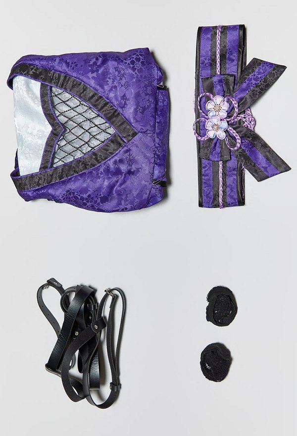 KNY Dérivé Robe Sexy Style Kimono à Manches Larges avec Ceinture et Chaussettes