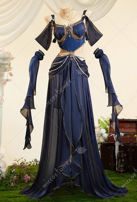 Princess Zelda Dérivé Tenue de Danse Sexy Bodysuit Découpé Fendu Haut avec Manches et Collier