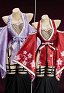 Ninja Derivative Sexy Outfit Wide-Sleeved Kimono Dress with Obi Belt and Socks