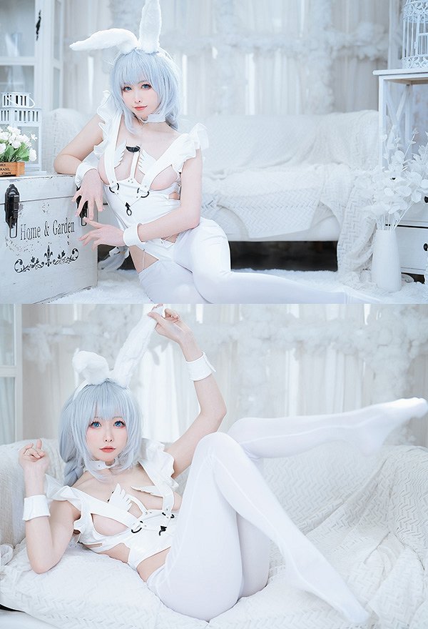 【cos&软情趣】碧蓝航线-恶毒-懒懒的白兔 【cos&软情趣】碧蓝航线-恶毒-懒懒的白兔